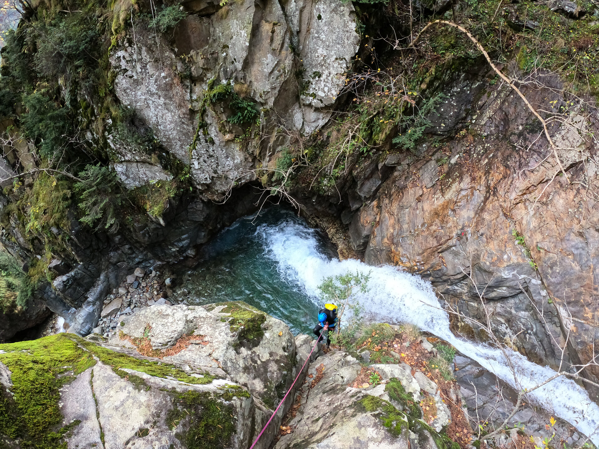 Barranco acuático en España