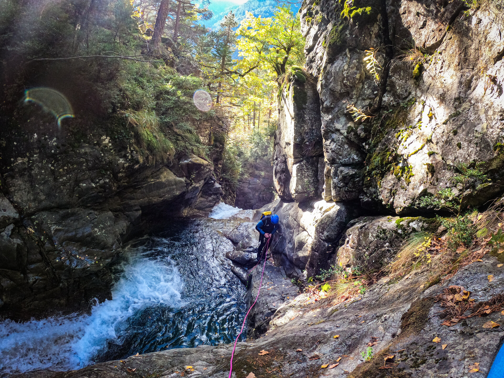 Repérage canyon