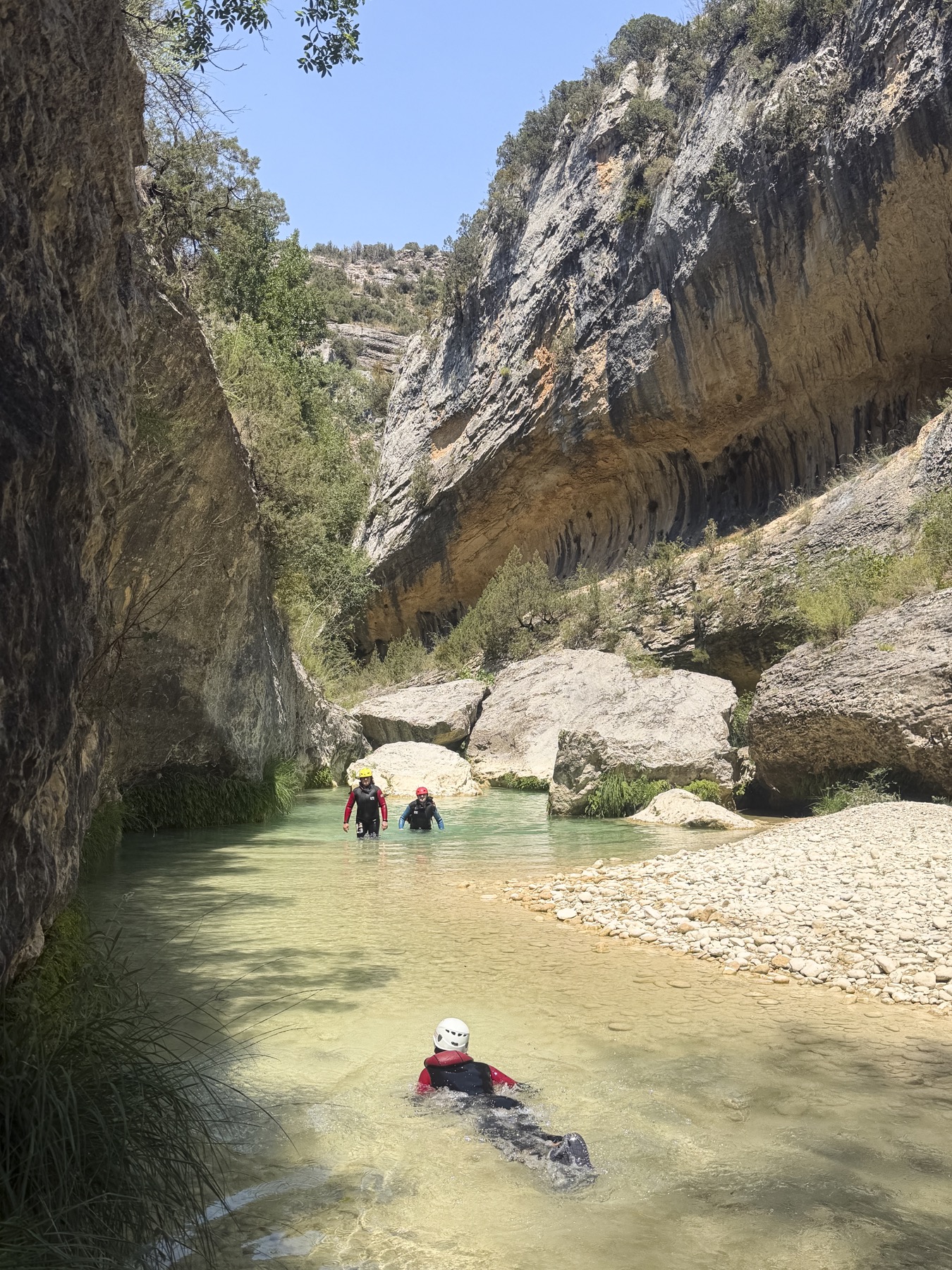Canyon aquatique en Sierra de Guara