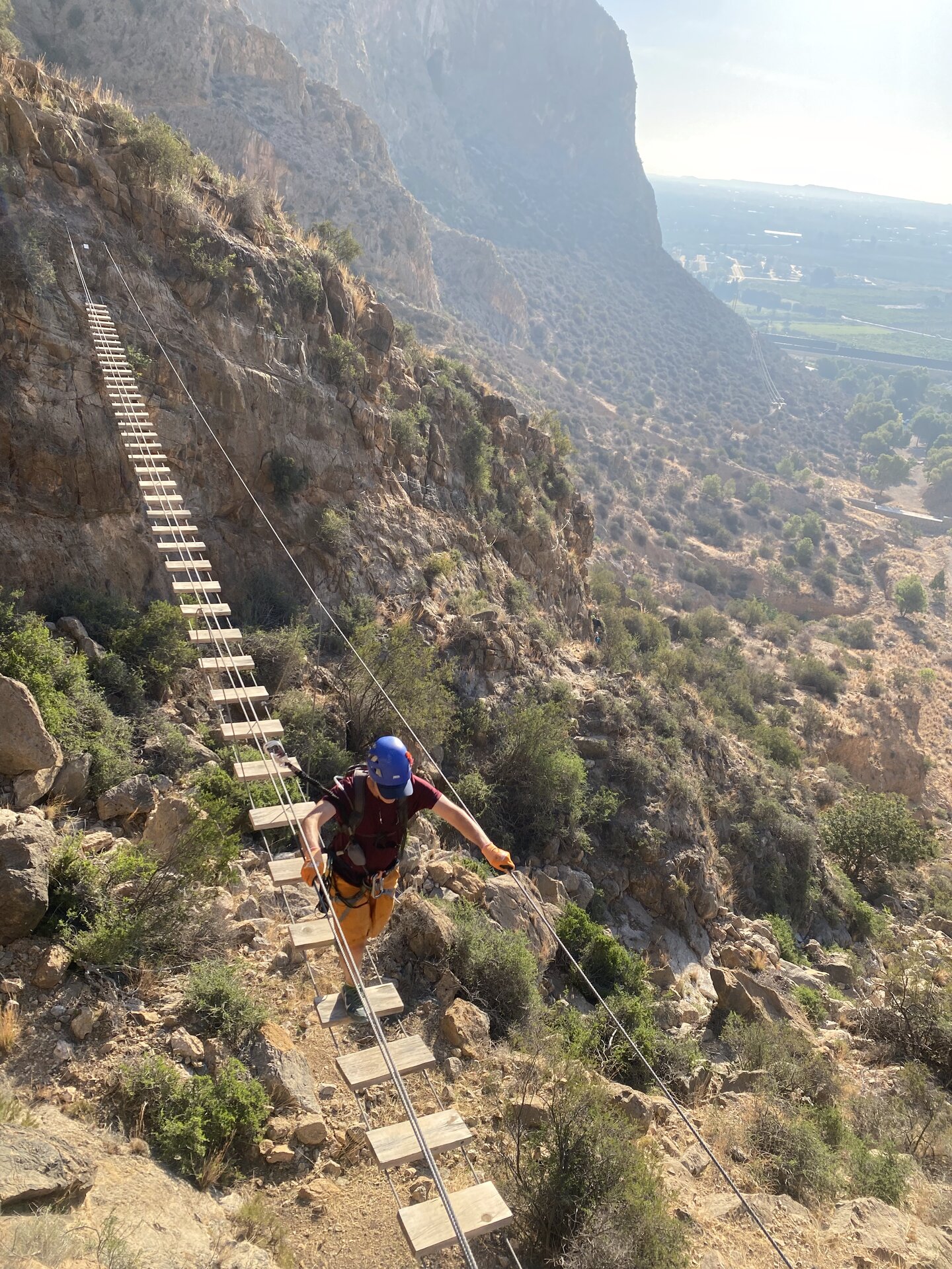 Via Ferrata de Callosa — verticale Costa Blanca